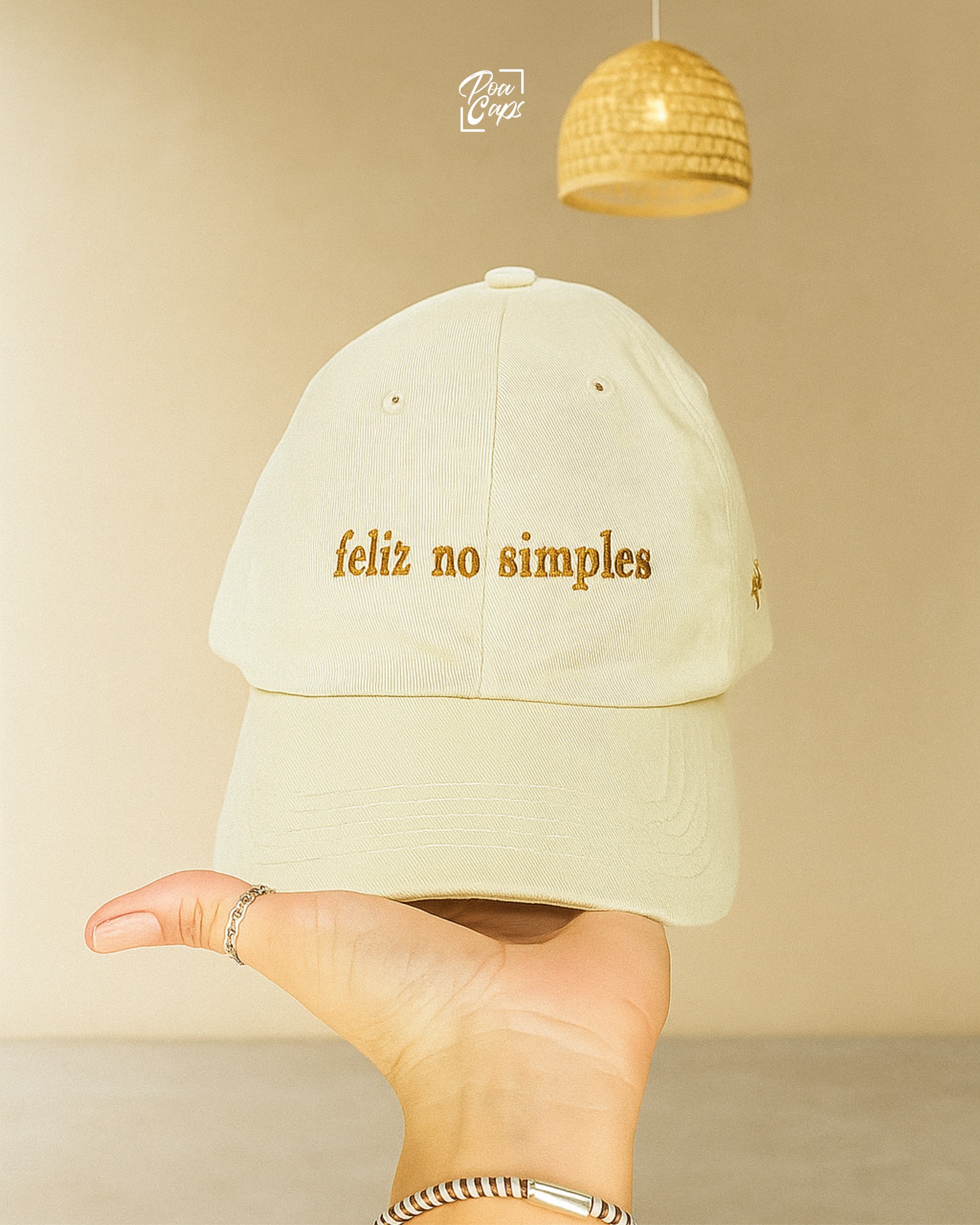 Bonés personalizados frases