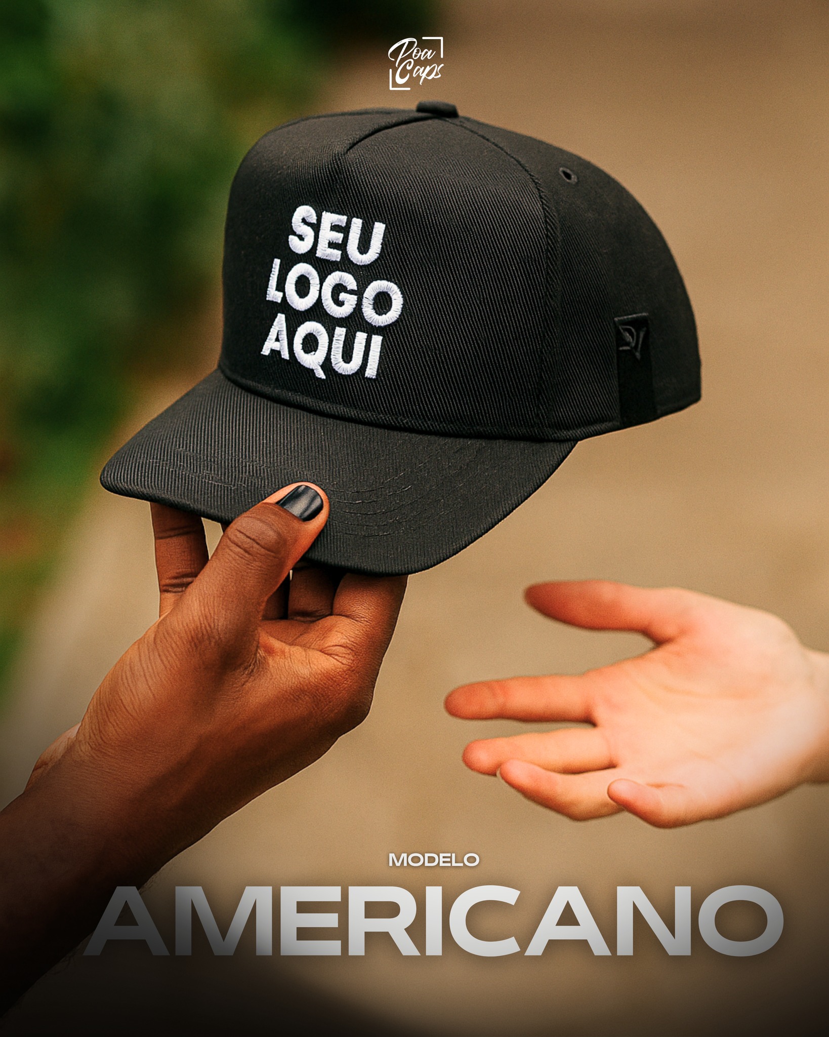 Boné Americano Personalizado